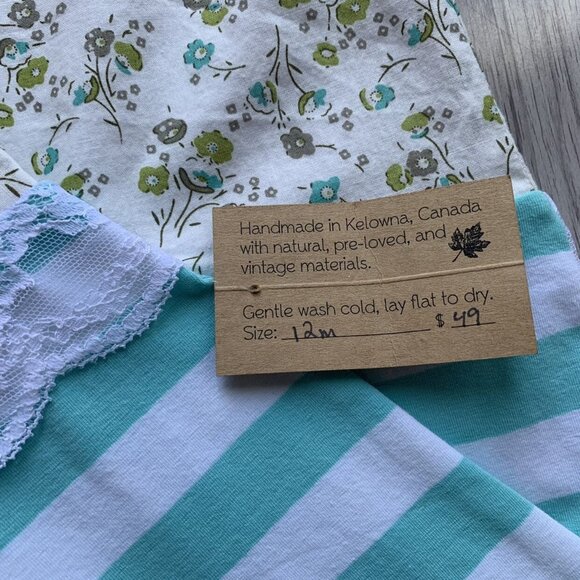 NWT Nooks Design Mixed Media Romper - Picture 4 of 7